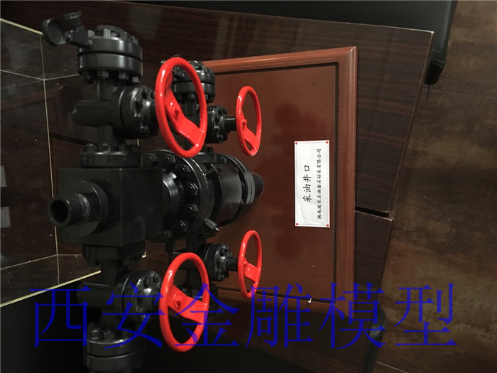 石油井口模型