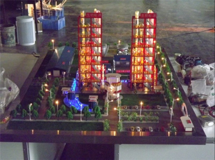 西安瑛基量廠區(qū)工業(yè)模型