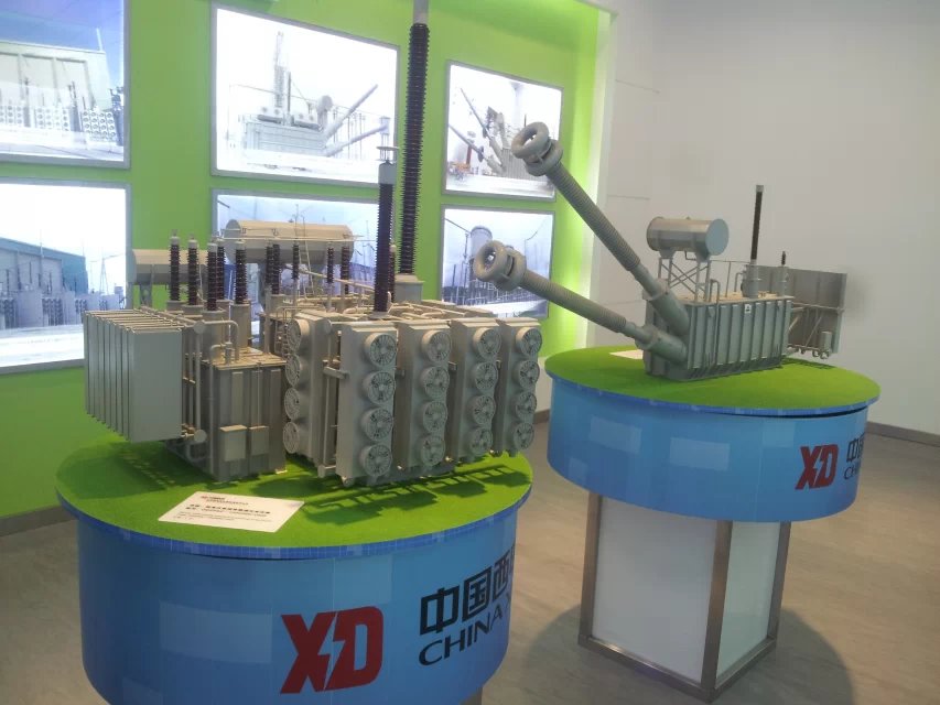 西電變壓器展廳模型